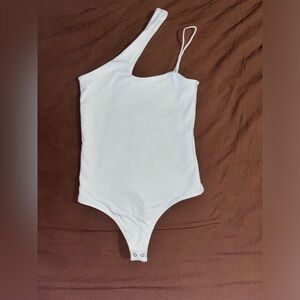 Abercrombie & Fitch One Shoulder Strap Bodysuit
